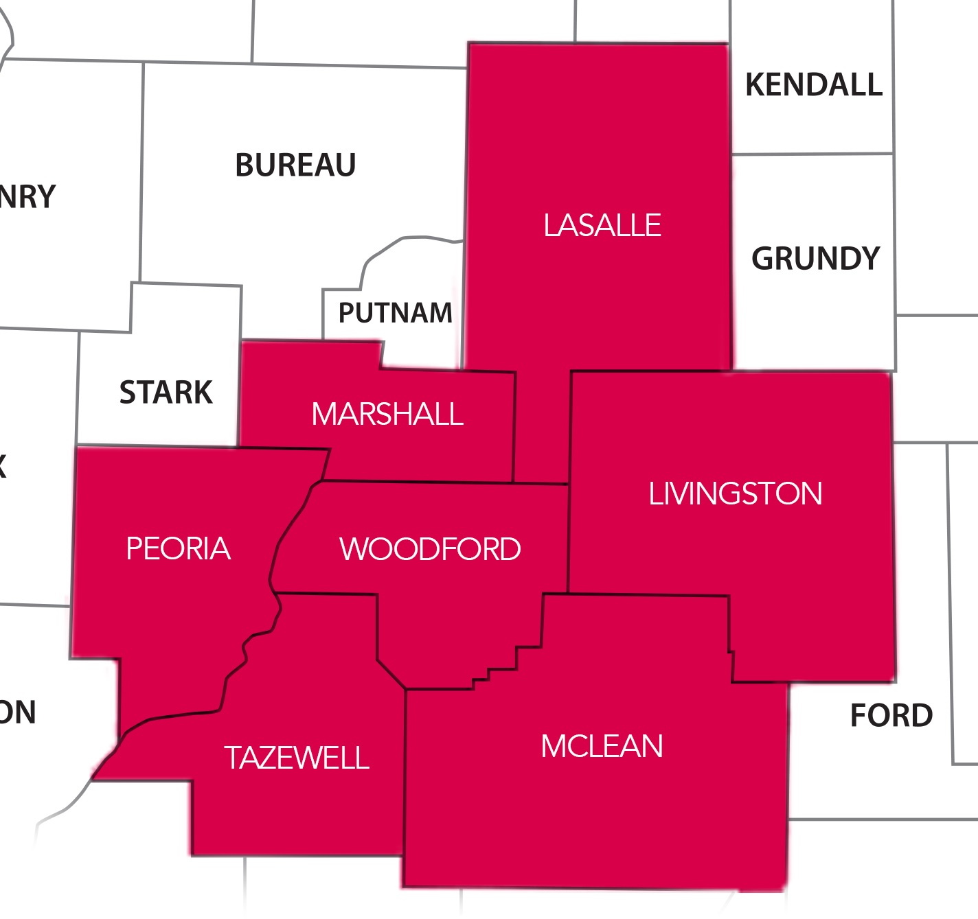 Service Area Map