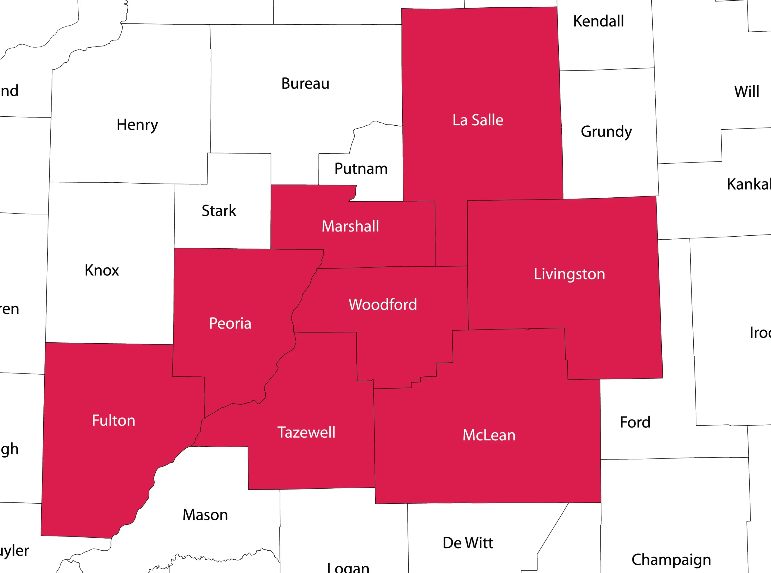 Service Area Map